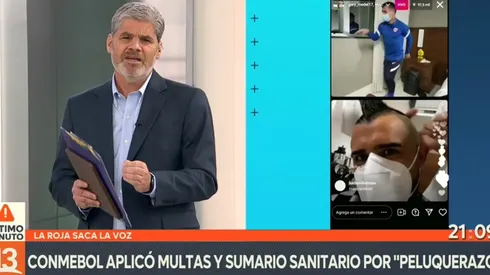 Juan Crístobal Guarello tuvo un impasse mientras criticaba las últimas incidencias de la selección chilena en la Copa América de Brasil 2021