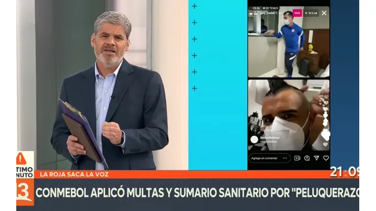Juan Crístobal Guarello tuvo un impasse mientras criticaba las últimas incidencias de la selección chilena en la Copa América de Brasil 2021