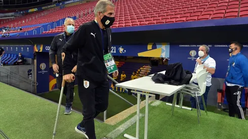 Óscar Washington Tabárez espera una buena presentación contra Chile.