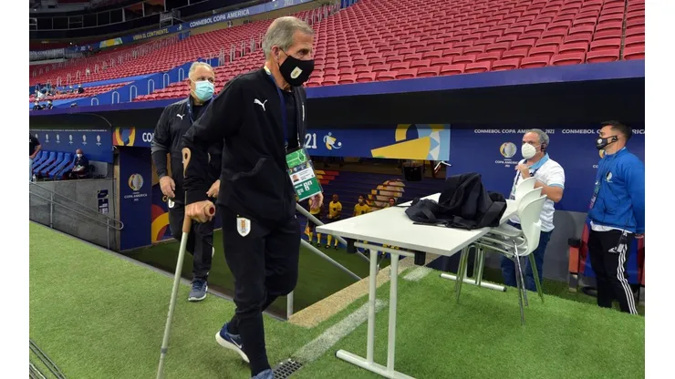 Óscar Washington Tabárez espera una buena presentación contra Chile.