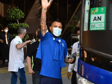Arturo Vidal y Gary Medel encabezan práctica de la Roja
