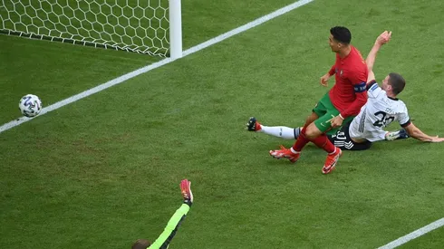 Cristiano puso el 1-0 ante los germanos a los 15' de partido.