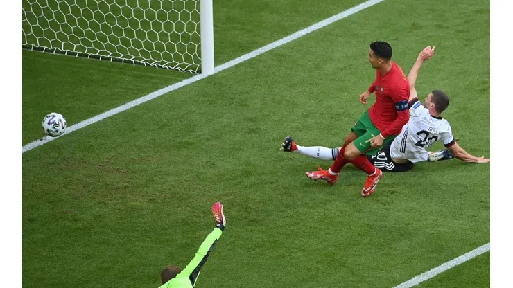 Cristiano puso el 1-0 ante los germanos a los 15' de partido.