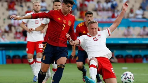 España se complica con el empata ante Polonia en la Eurocopa.