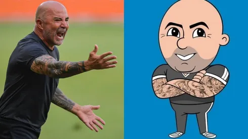 Jorge Sampaoli presenta a Sampi