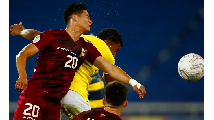 Ronald Hernández marcó el gol decisivo para que Venezuela empatara.