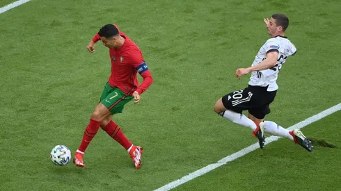 Cristiano anotó por primera vez ante Alemania