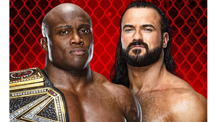 Bobby Lashley defenderá su campeonato mundial de la WWE ante Drew McIntyre en la celda infernal.