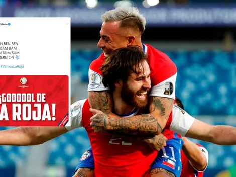 Twitter de la Roja celebra gol de Brereton con música de Karen Paola