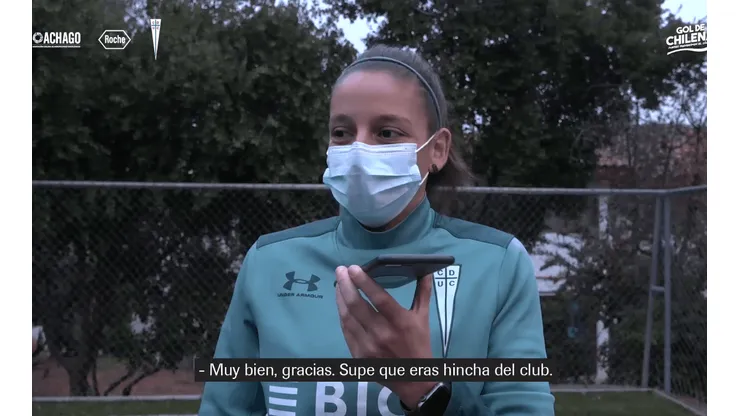 El emocionante llamado de Naiara Kapstein a paciente oncológica.