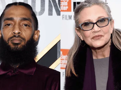 Carrie Fisher y Nipsey Hussle serán honrados en el paseo de la fama