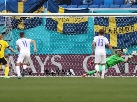 Un penal le da el triunfo a Suecia ante Eslovaquia