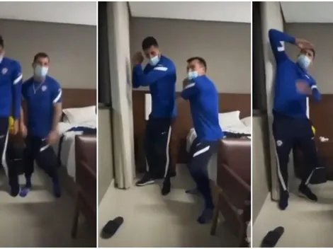 Maripán la quema y saca notables pasos de baile junto a Gary