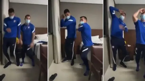 Memo y el Pitbull la quemaron con notables pasos previo al Chile vs Bolivia.