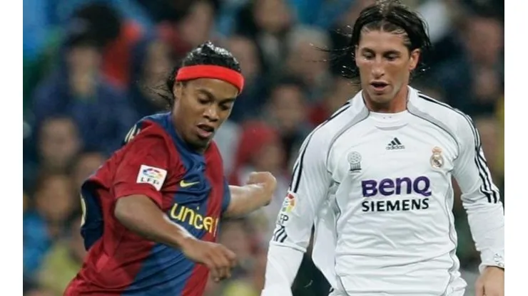 Ronaldinho canchereó a Sergio Ramos y recibió tremenda respuesta
