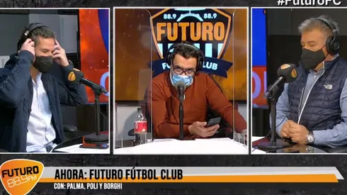 Claudio Palma no se aguantó y le tiró la talla a Dante Poli en su regreso después de la fiesta clandestina