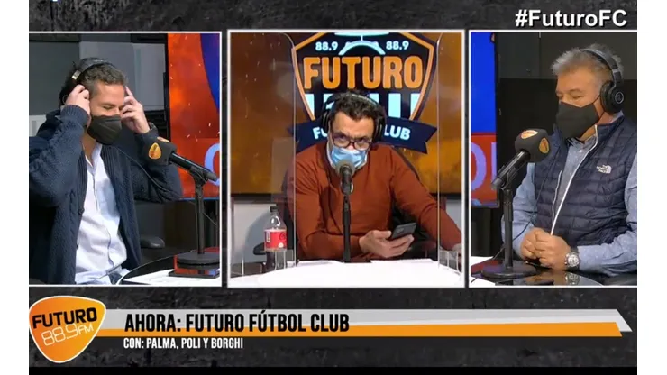 Claudio Palma no se aguantó y le tiró la talla a Dante Poli en su regreso después de la fiesta clandestina