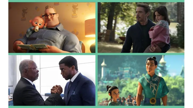 Los Increíbles, Avengers: Endgame, Black Panther, además de Raya y el último dragón, son algunos de los títulos recomendados para el Día del Padre.