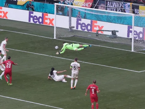 Dinamarca sorprende a Bélgica y le dedica el gol a Eriksen