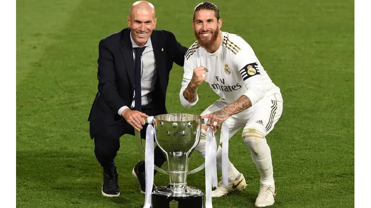 Zidane se suma a la despedida de Ramos del Real Madrid.
