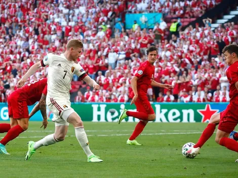 De Bruyne brilla en tremendo triunfo de Bélgica sobre Dinamarca
