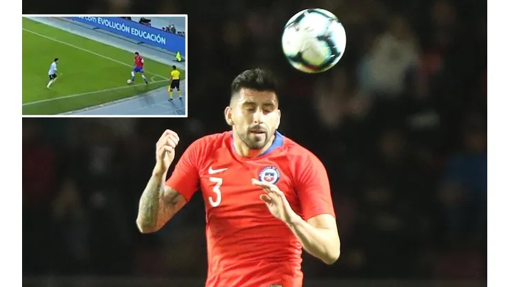 Memo Maripán se reivindicó ante Argentina tras su mal nivel mostrado en Eliminatorias.