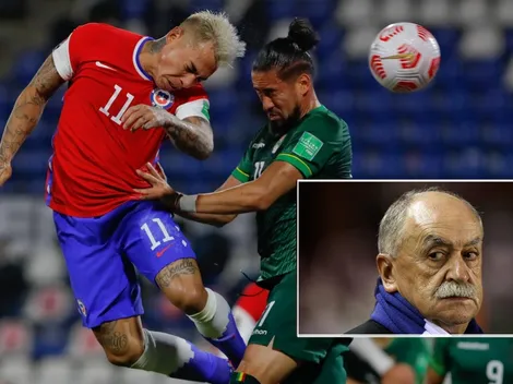 Azkargorta se quiebra una pierna e igual habla de Chile-Bolivia