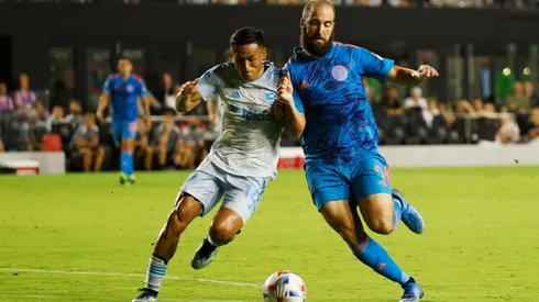 Gonzalo Higuaín aceptó que vio en menos a la MLS antes de su llegada.