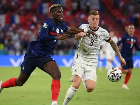 Los brutales números de Pogba en el Francia vs Alemania