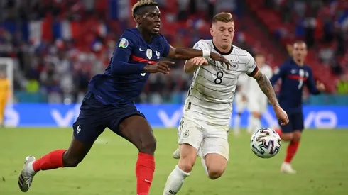 Paul Pogba fue el jugador del partido entre Francia y Alemania.