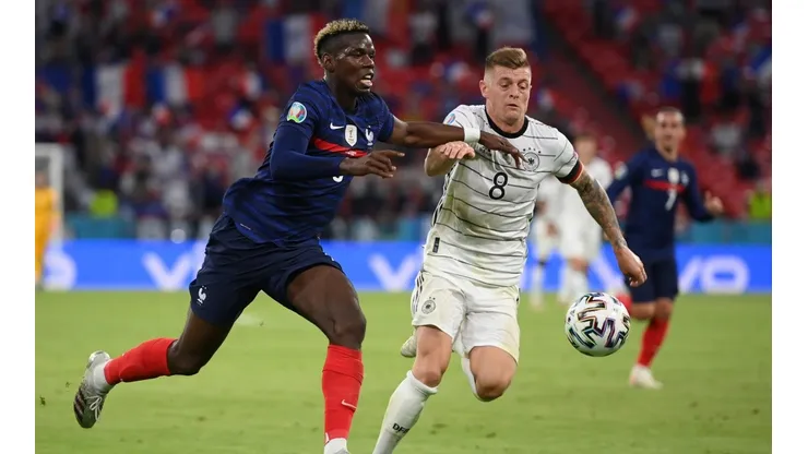 Paul Pogba fue el jugador del partido entre Francia y Alemania.