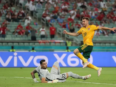 Ramsey marca golazo de Gales tras gran pase de Bale