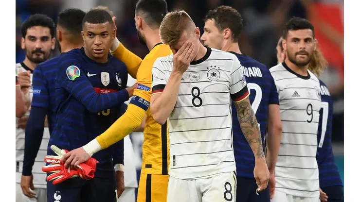 Toni Kroos salió muy afectado tras la derrota ante Francia