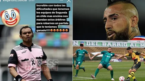 Arturo Vidal estalla tras la eliminación de Rodelindo Román en Copa Chile y acusa robo del árbitro.