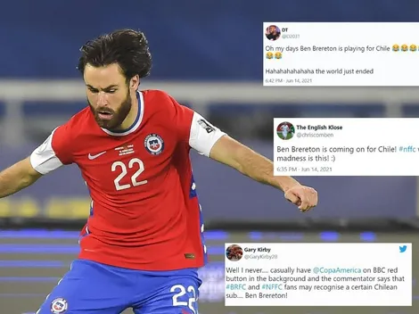 Hinchas ingleses desconcertados por debut de Brereton en la Roja