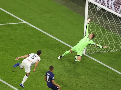 Embarrada de Hummels y Francia se pone arriba