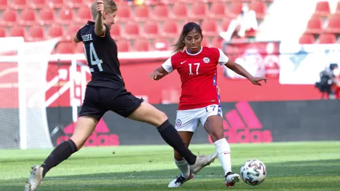 La defensora quedó conforme por el empate conseguido con Alemania.