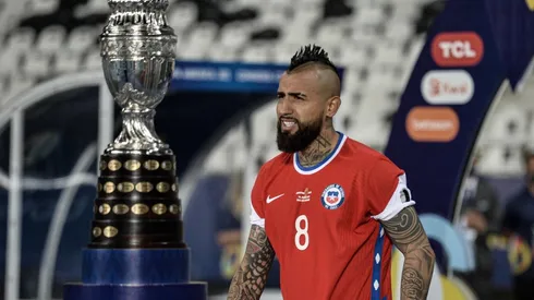 Vidal volvió a jugar en Copa América luego de más de tres meses de inactividad