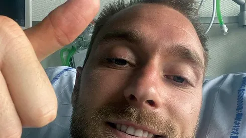 Christian Eriksen reapareció en redes sociales con una imagen que le dio tranquilidad a todo el mundo del fútbol