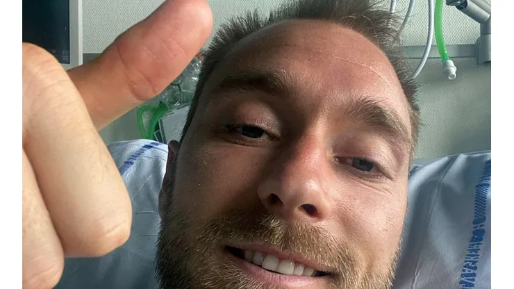 Christian Eriksen reapareció en redes sociales con una imagen que le dio tranquilidad a todo el mundo del fútbol