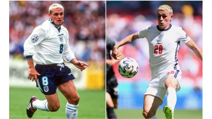 Gazza ironizó tras ser comparado con el crack de Manchester City.