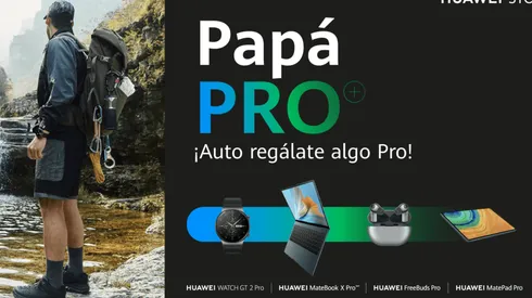 Huawei y descuentos Pro, para un Día del Padre Pro en su tienda virtual.