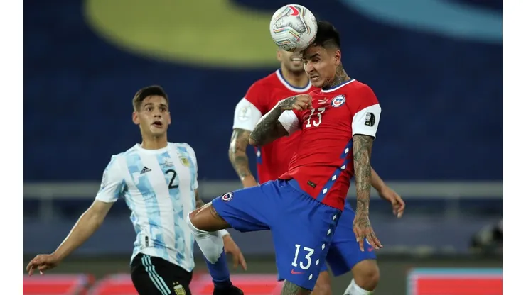 Pulgar tuvo un buen partido ante Argentina