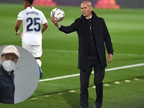 Zinedine Zidane explota con un periodista que lo persigue: "Tu trabajo es una vergüenza"