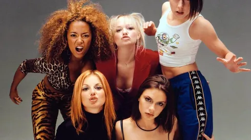 Las Spice Girls en una de sus fotos promocionales de los 90's.