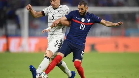 Benzema fue la figura de Francia ante Alemania