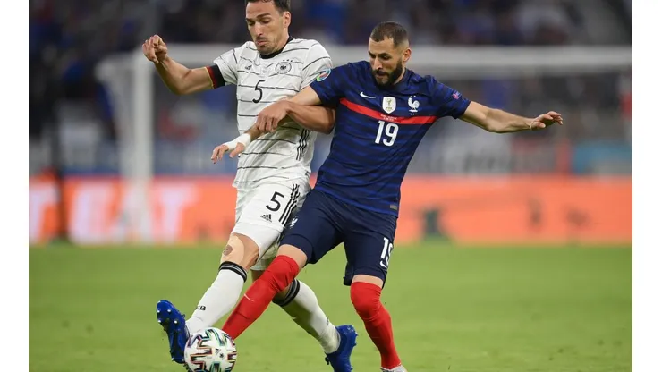Benzema fue la figura de Francia ante Alemania