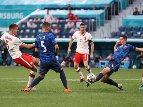Triunfazo de Eslovaquia contra Polonia y Lewandowski