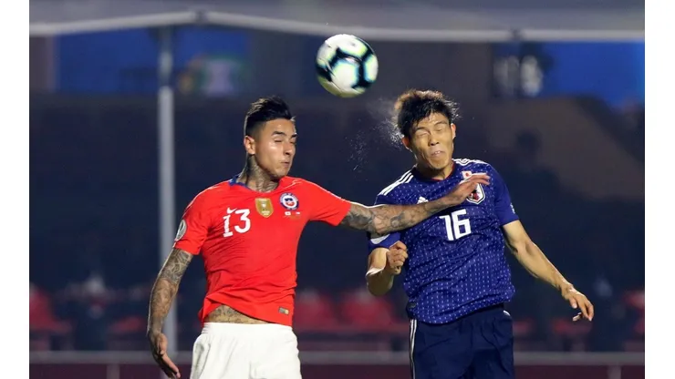 Pulgar estuvo en el último debut de la Roja en Copa América ante Japón