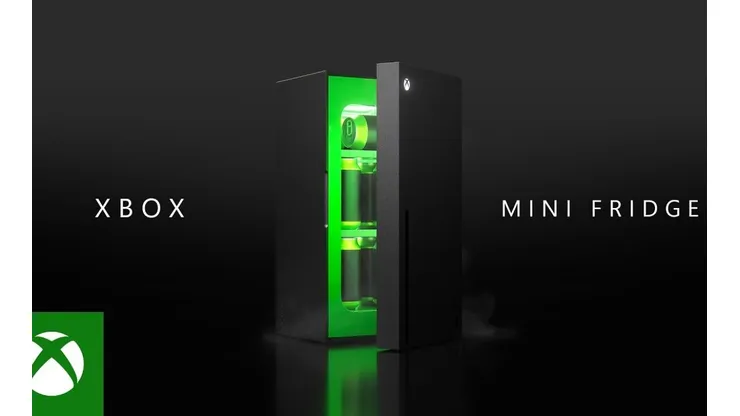 ¡Se hizo realidad! Xbox anunció minibar con forma de consola